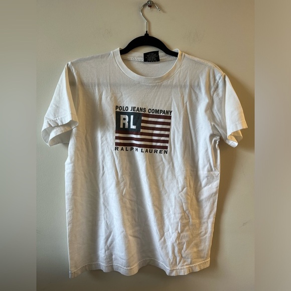 Polo Jean Co. Ralph Lauren American Flag T-Shirt - Picture 1 of 6